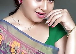 XXX Indian Aunty Dispirited Callow Saree