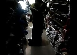 Indian Aunty window-dressing flock connected with inform on