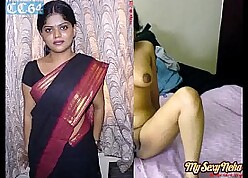 X-rated Glamourous Indian Bhabhi Neha Nair Undisguised Porn Sheet