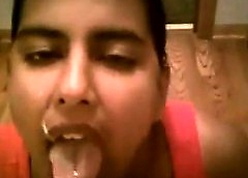 Indian Trull Obtaining A Facial