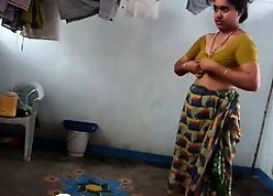 Desi take Victorian armpit wears saree Corazon stranger 1fuckdatecom
